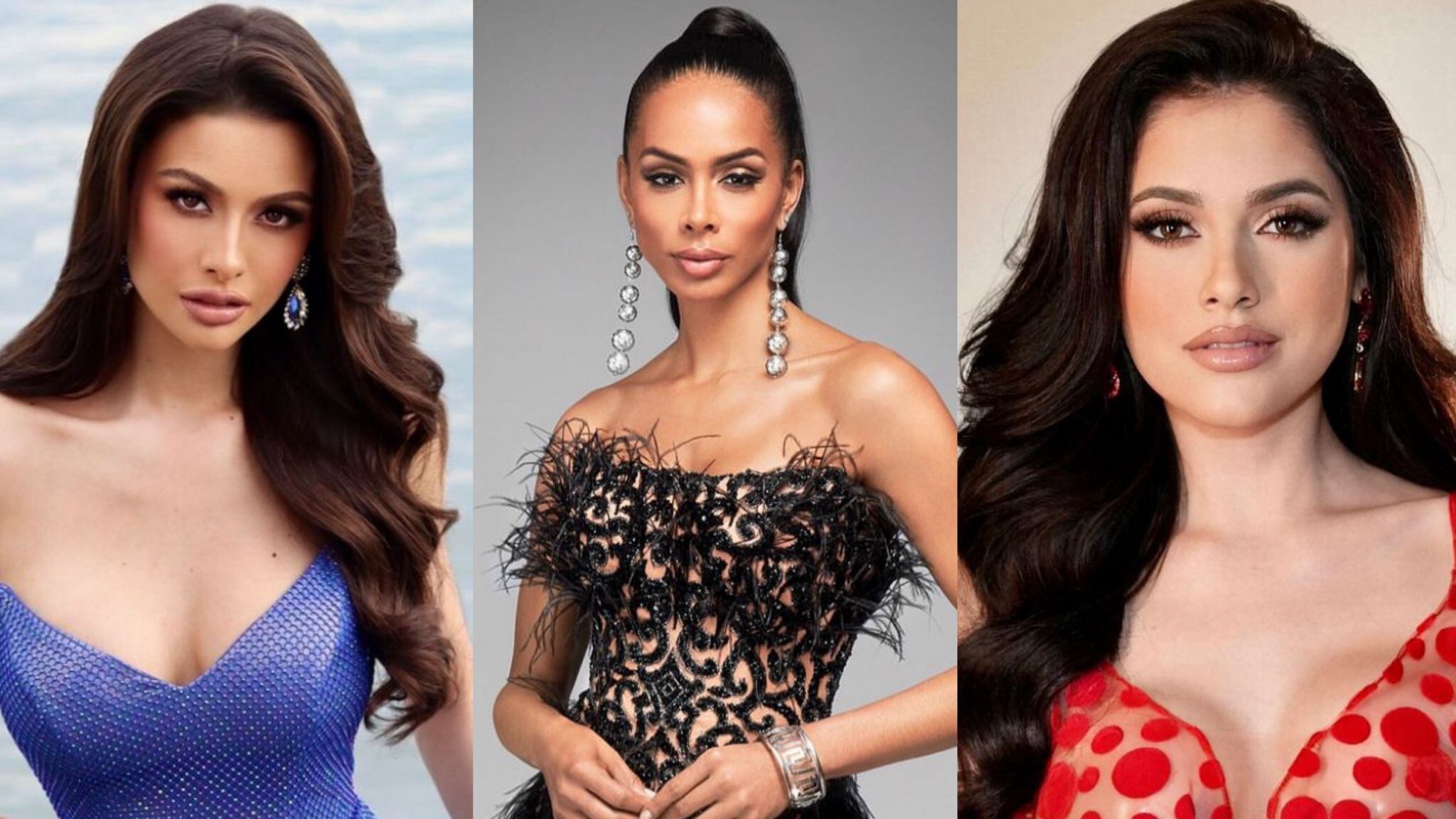 Miss Salinas, Miss Arroyo y Miss Corozal.