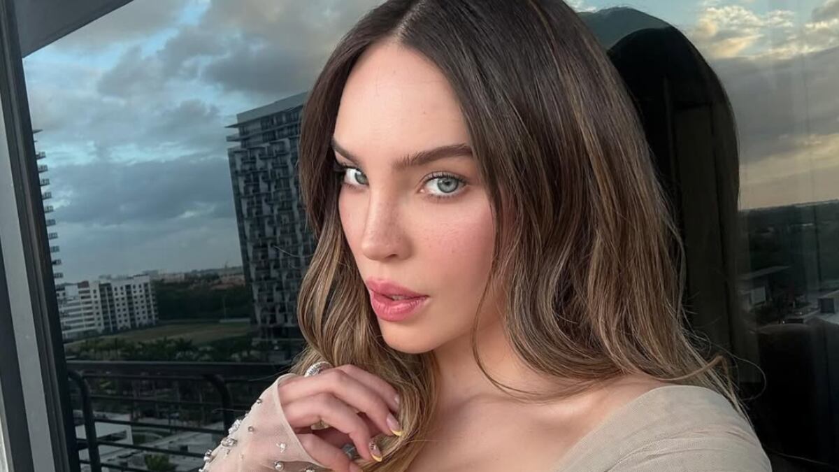 El deslumbrante look de Belinda en el Festival de Cannes