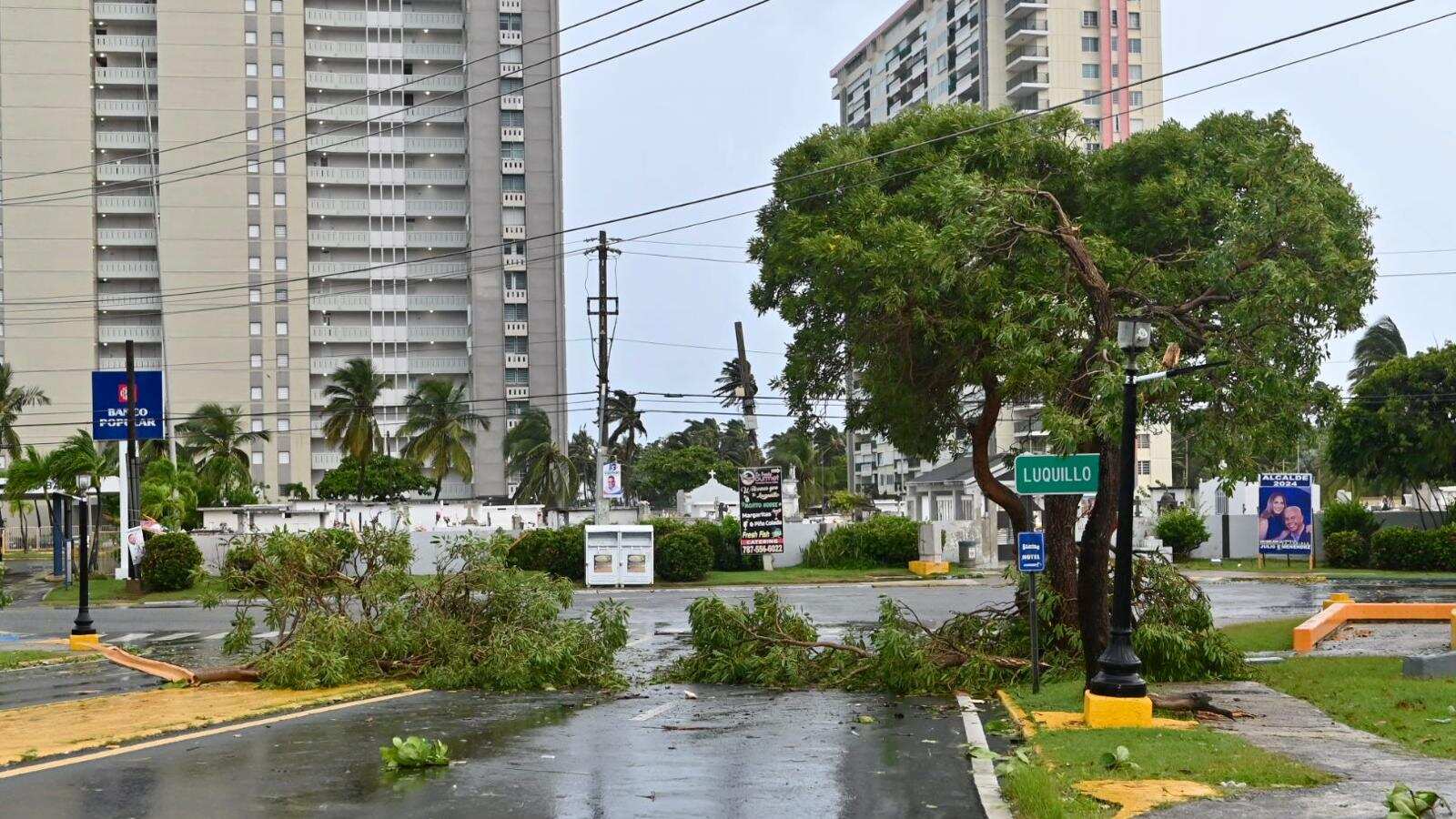 Efectos de la tormenta Ernesto en Luquillo