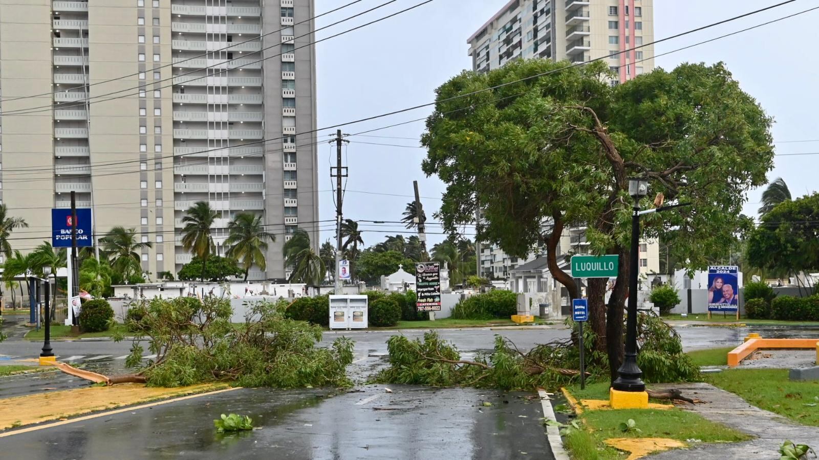 Efectos de la tormenta Ernesto en Luquillo