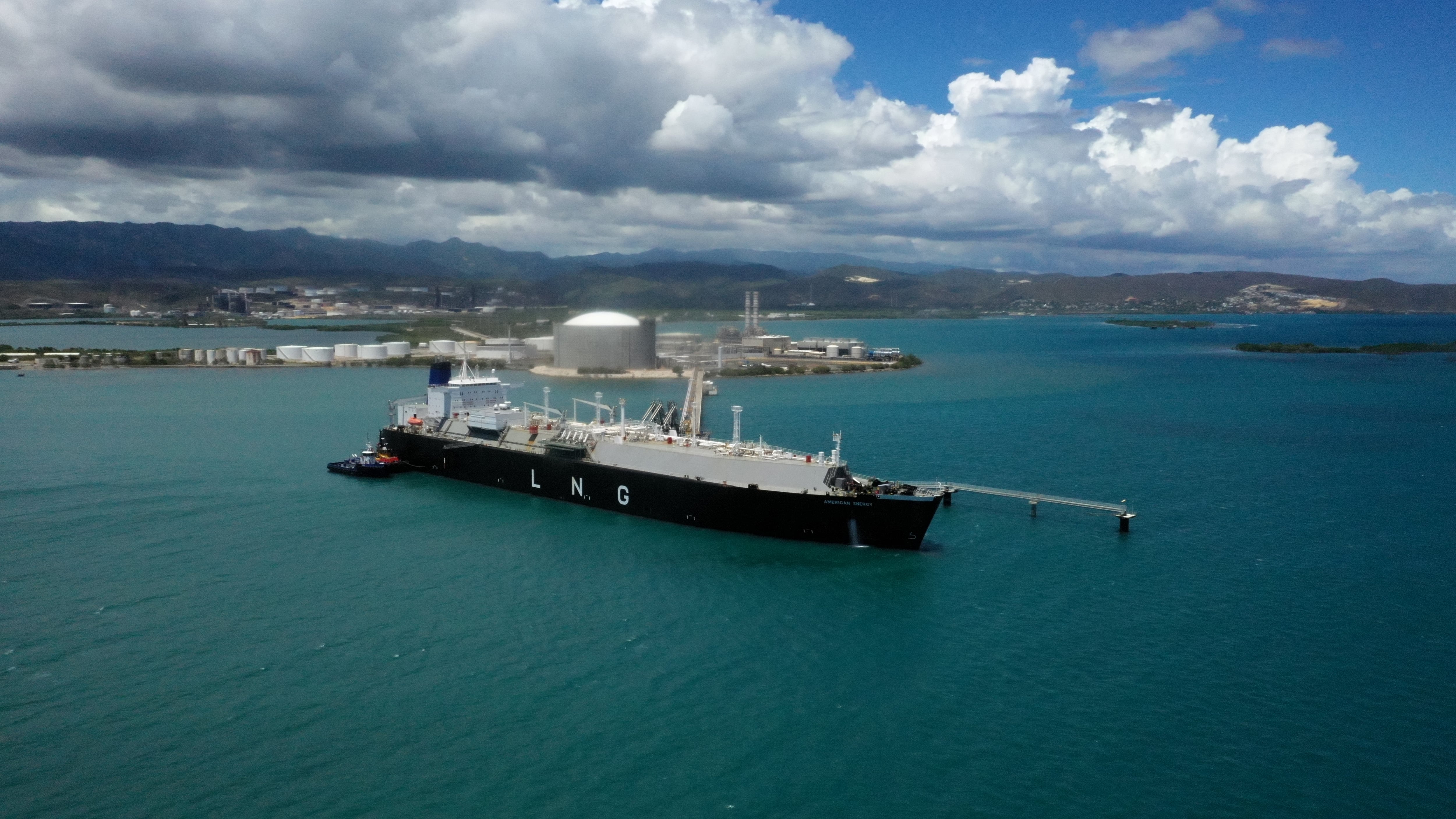 American Energy es el primer buque transportador de GNL de bandera estadounidense dedicado a Puerto Rico