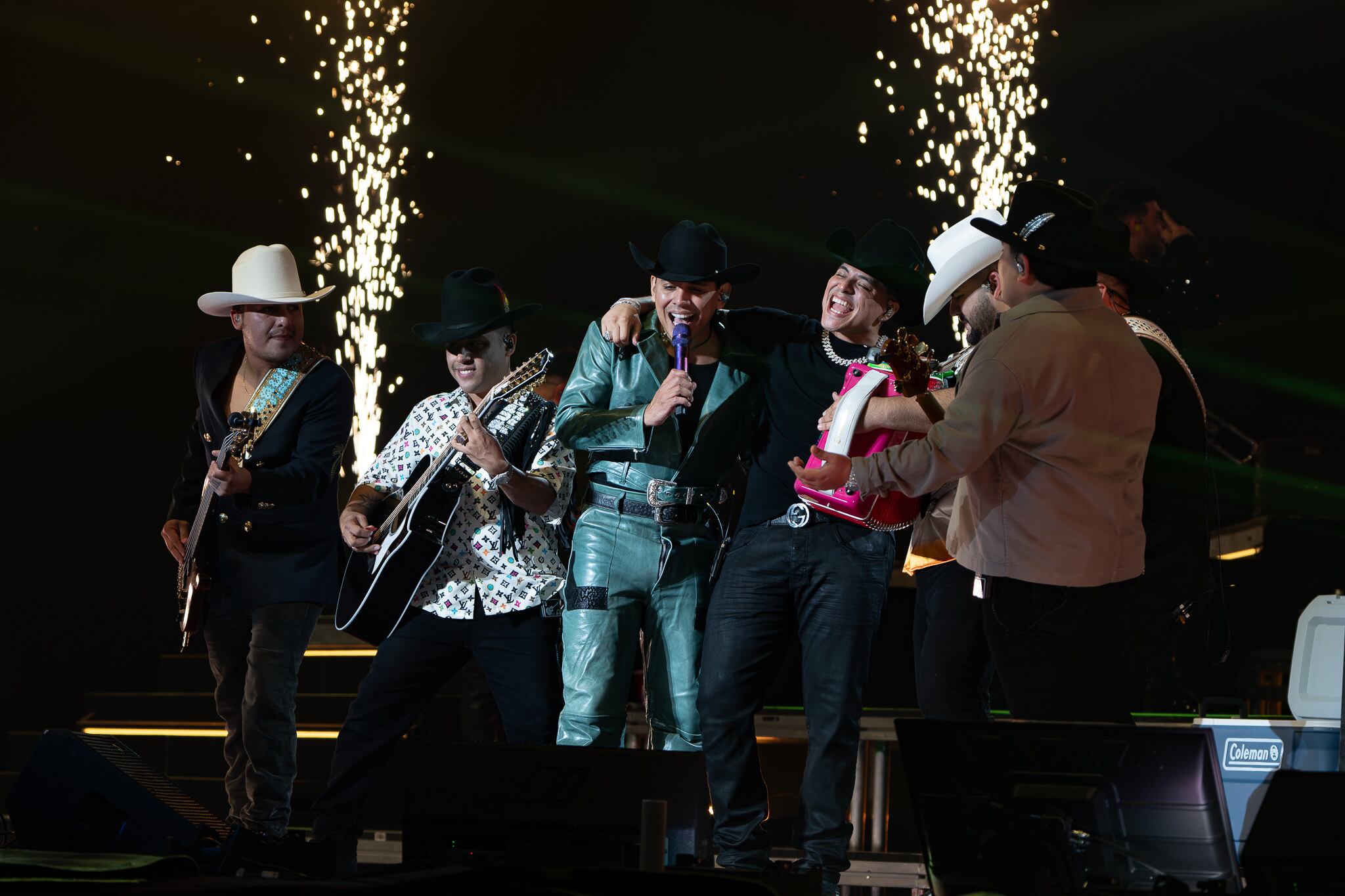 Grupo Firme en su concierto en Puerto Rico.