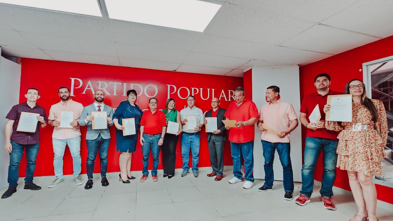 PPD juramenta nuevos presidentes municipales y de precintos