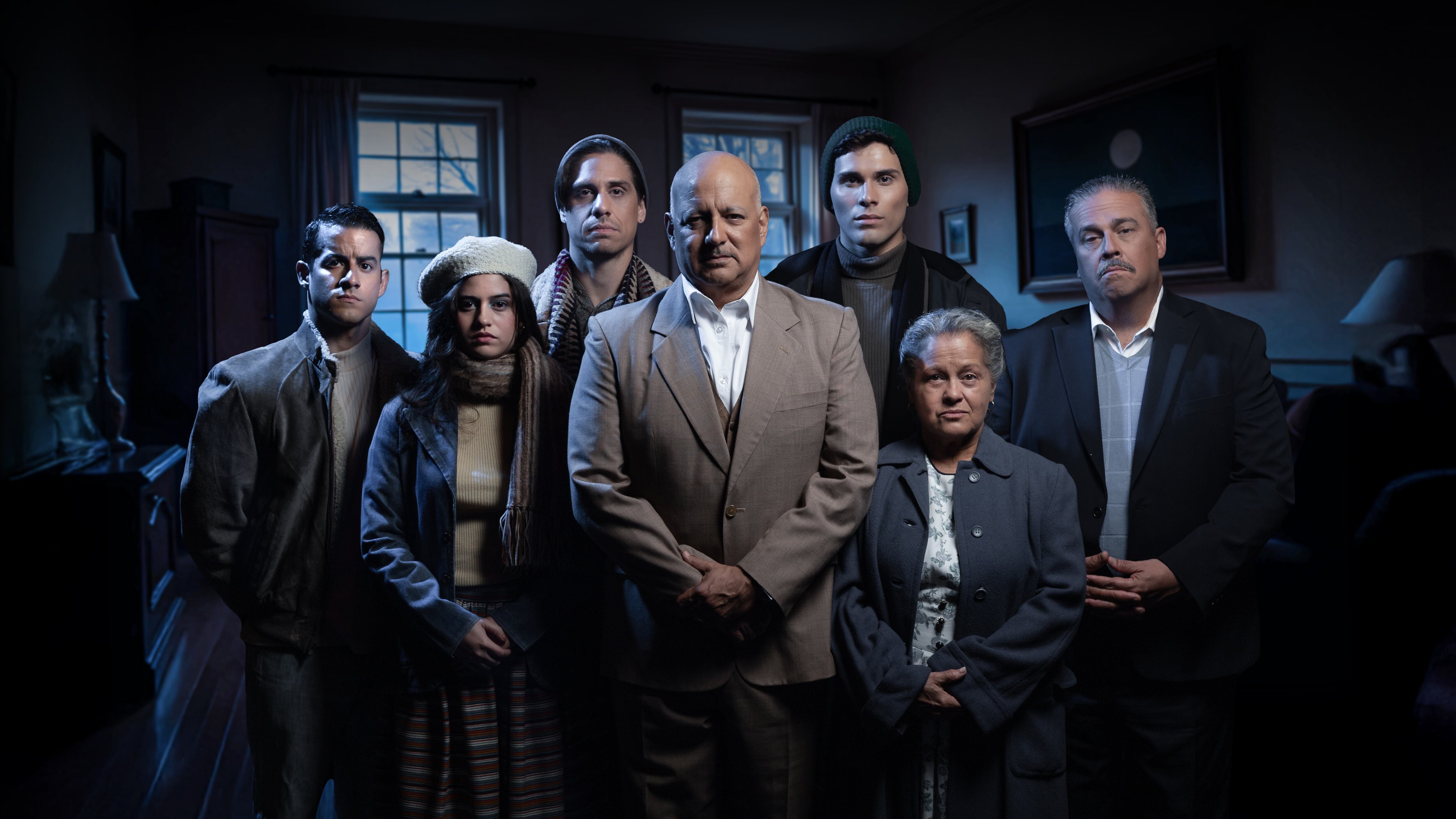 Elenco de “La Casa de Ramón Iglesia”.