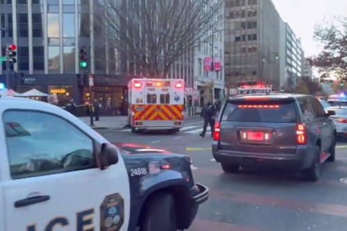 Tiroteados dos guardias nacionales en Washington, D. C.
