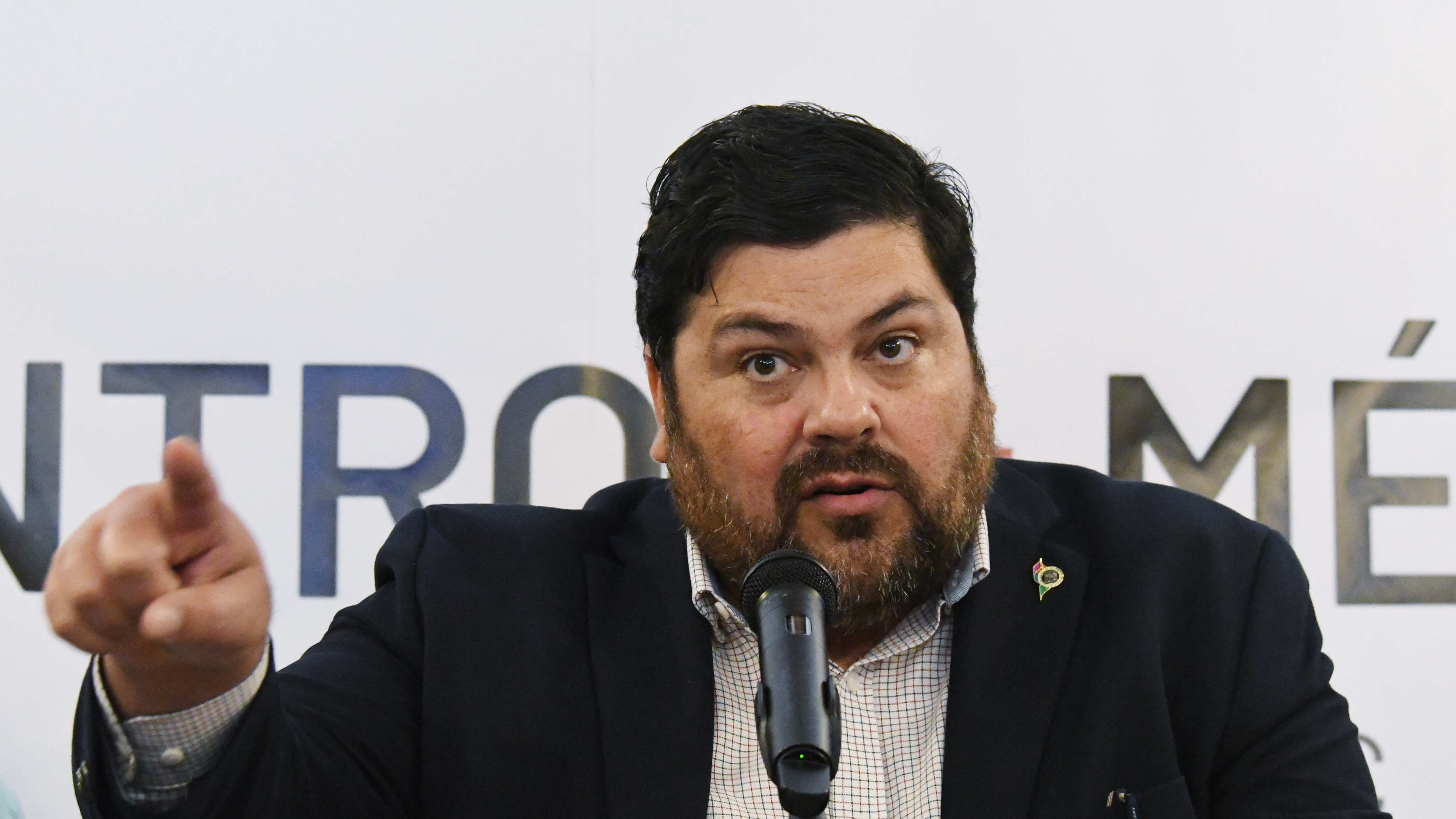 El Secretario de Salud, Carlos Mellado