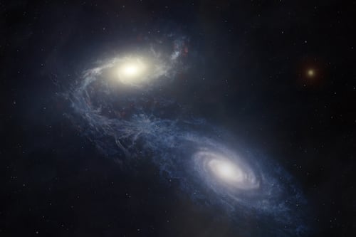 ‘Arqueología espacial’ reconstruye la historia de una galaxia más allá de la Vía Láctea
