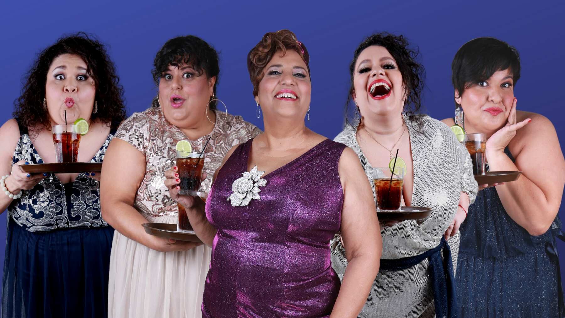 Elenco de “A 2.50 el Cuba Libre”.