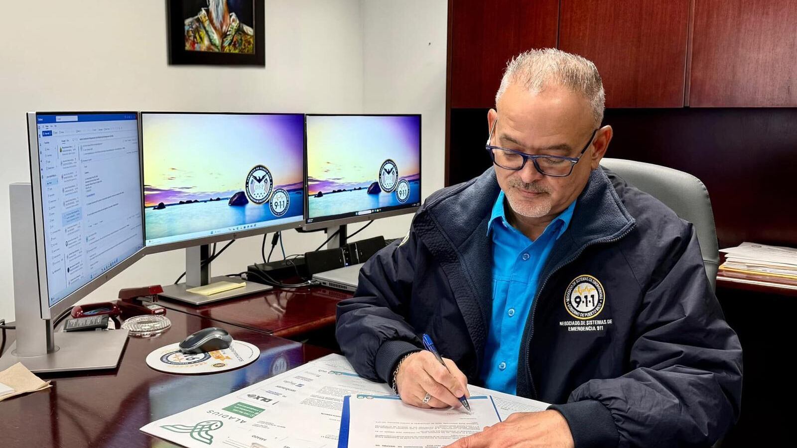 El comisionado del Negociado del Sistema de Emergencias 9-1-1 (NSE-911), José A. Reyes Cañada