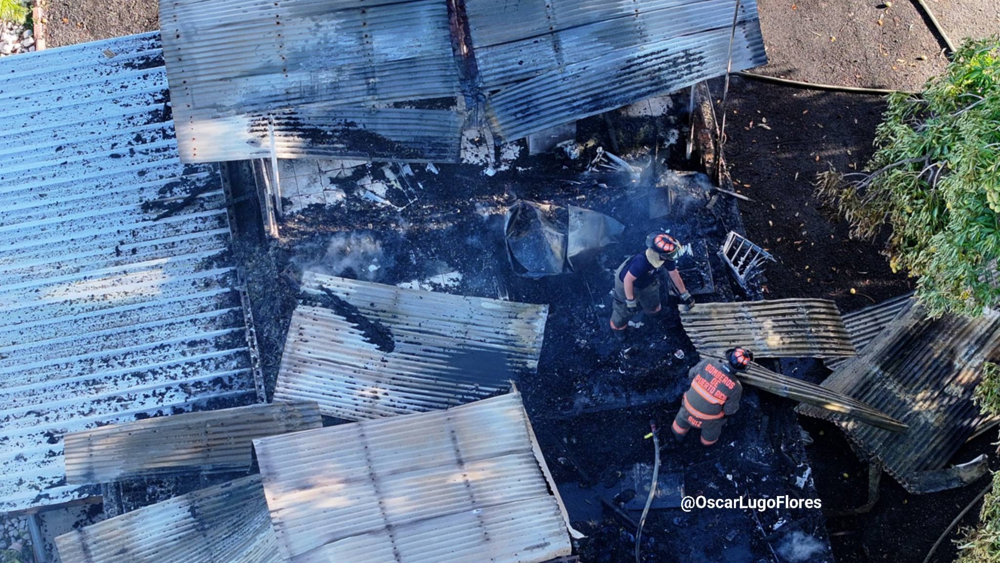Fuego en dos residencias de Cabo Rojo.