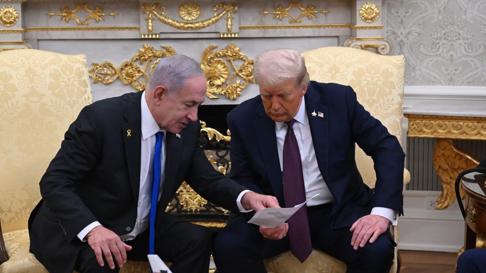Benjamin Netanyahu y Donald Trump