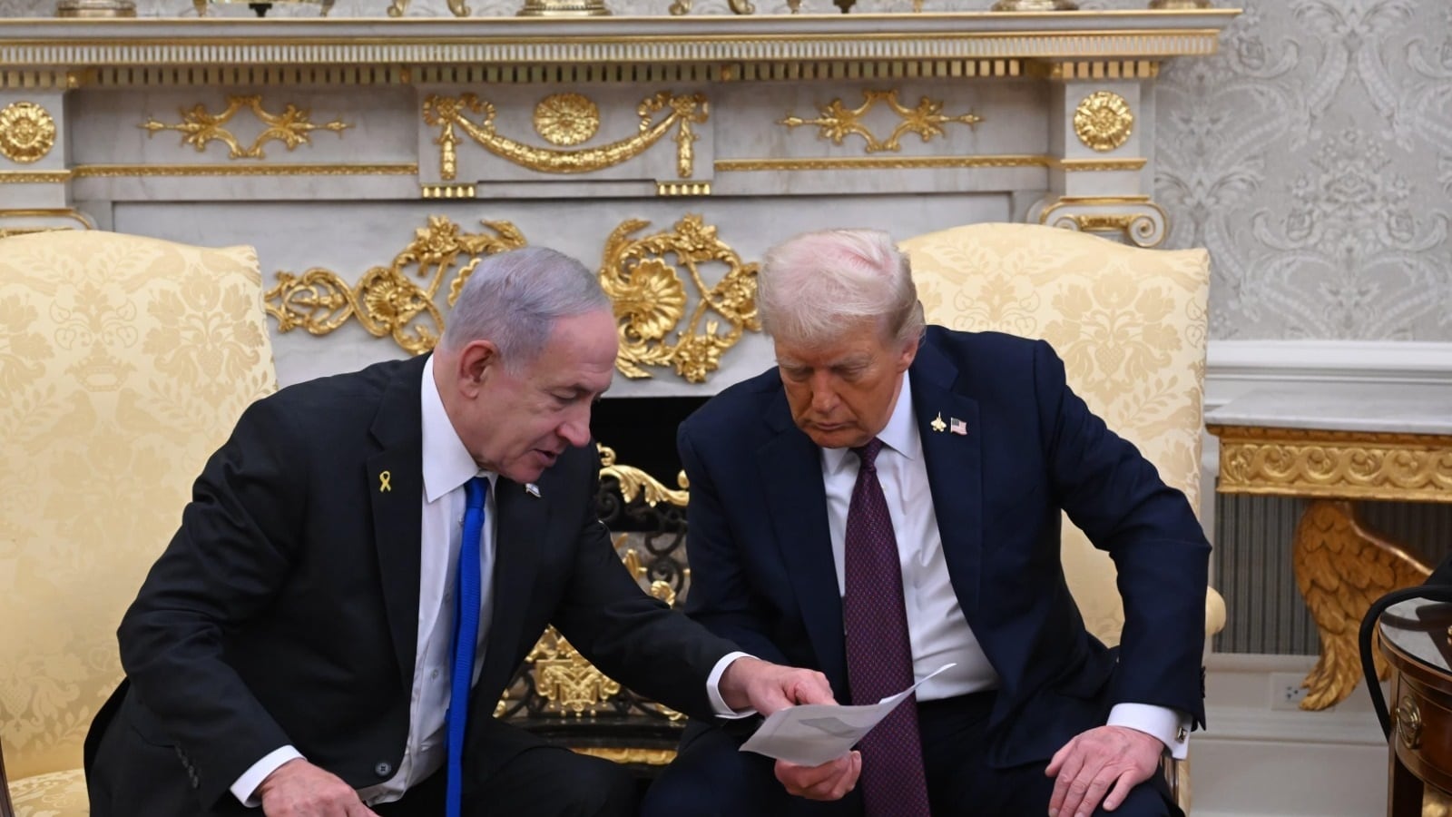 Benjamin Netanyahu y Donald Trump