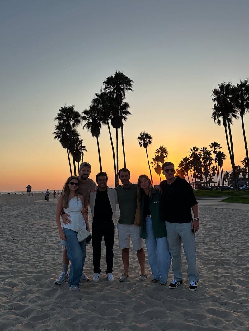Clara Chía y Piqué disfrutan de unas vacaciones en Los Ángeles