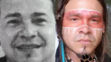 Rafael A. Báez Adorno, pertenece al Movimiento Indígena Jíbaro Boricua.