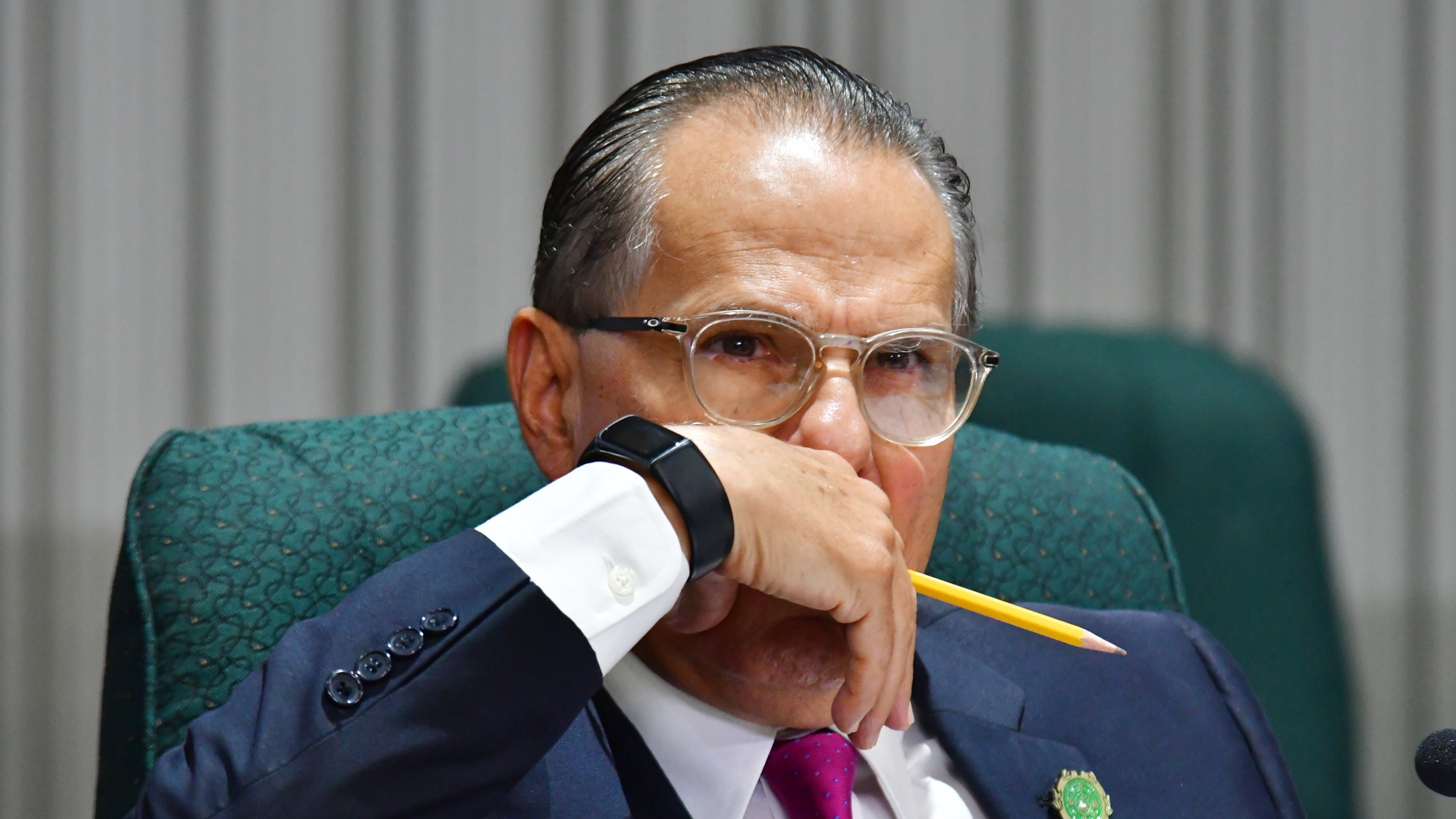 El presidente de la Comisión de Asunto Electorales, José Conny Varela