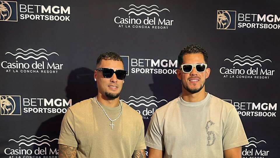 Javier Báez y José Berríos