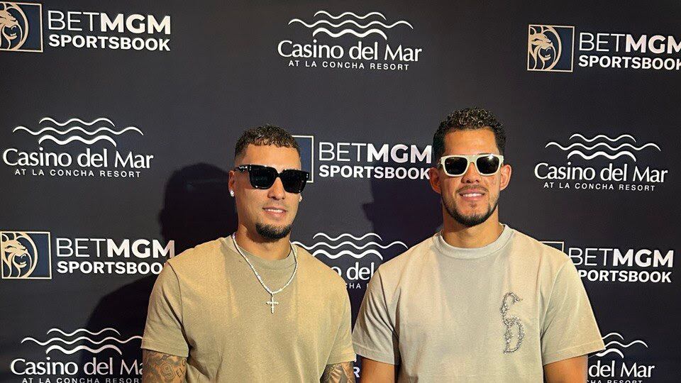 Javier Báez y José Berríos