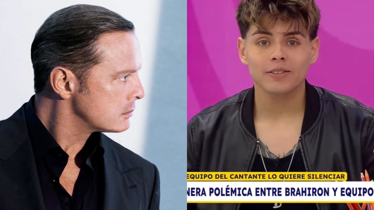 El cantante chileno desmintió en la televisión chilena tener algún parentezco con Luis Miguel.