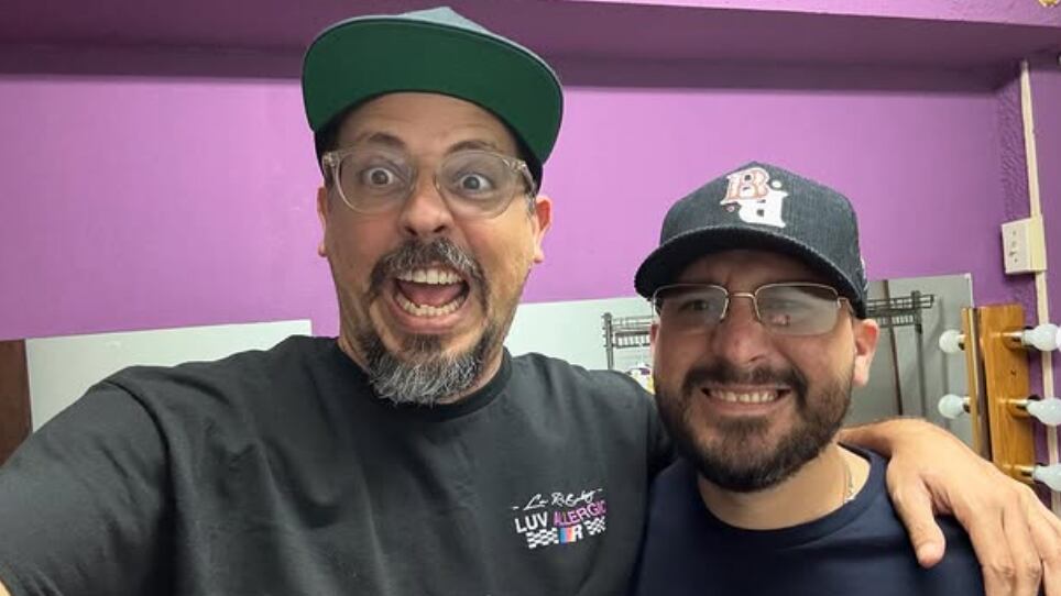 Chente Ydrach e Idel Vázquez