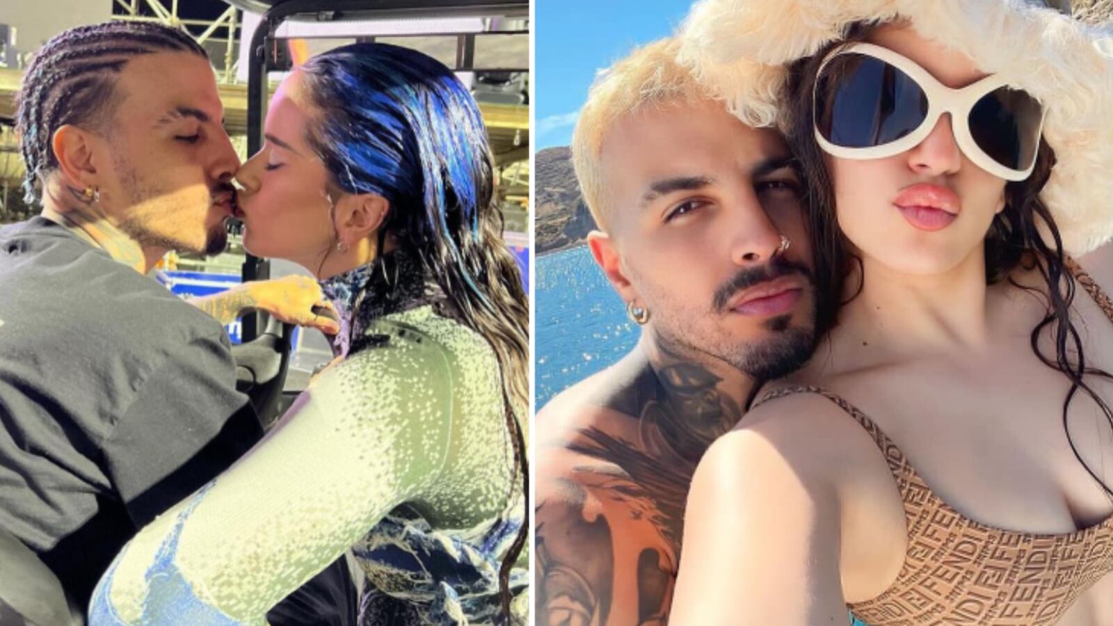 Rauw Alejandro y Rosalía