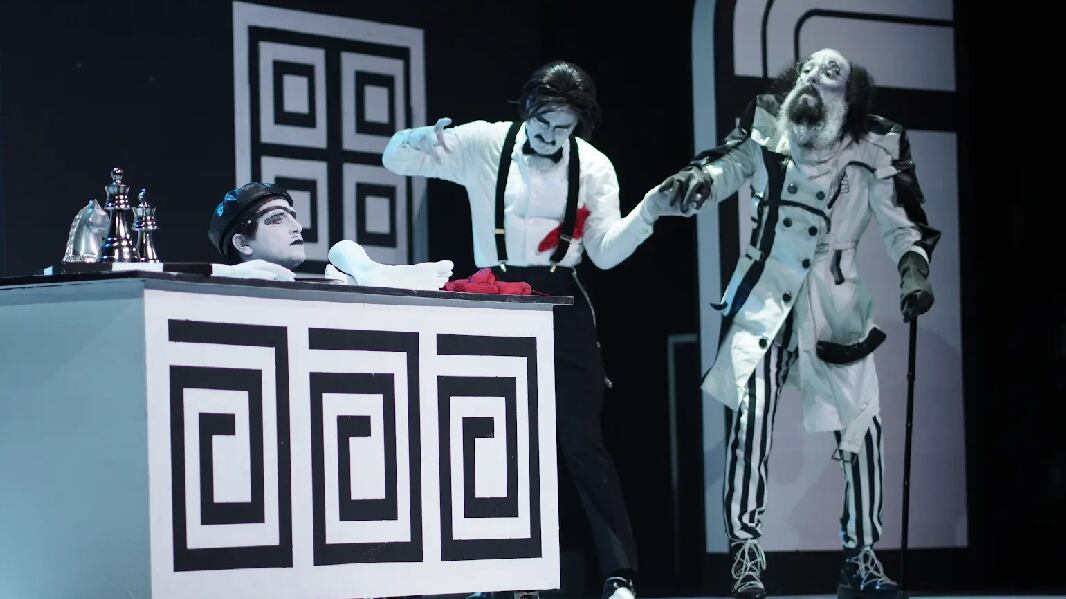 Escena de “Historia de horror casi en blanco y negro”.