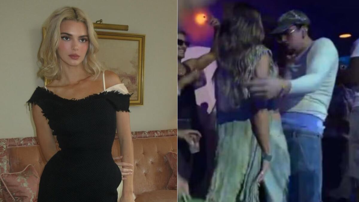 Esto hizo Kendall Jenner mientras Belinda protagonizó un sensual momento junto a Bad Bunny.