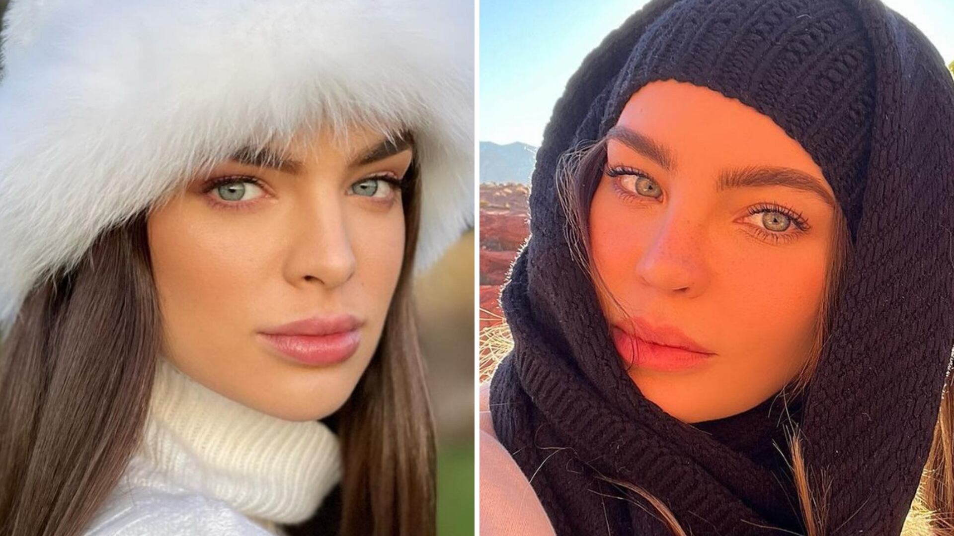 La modelo fue confundida con la cantante mexicana Belinda, por su gran parecido.