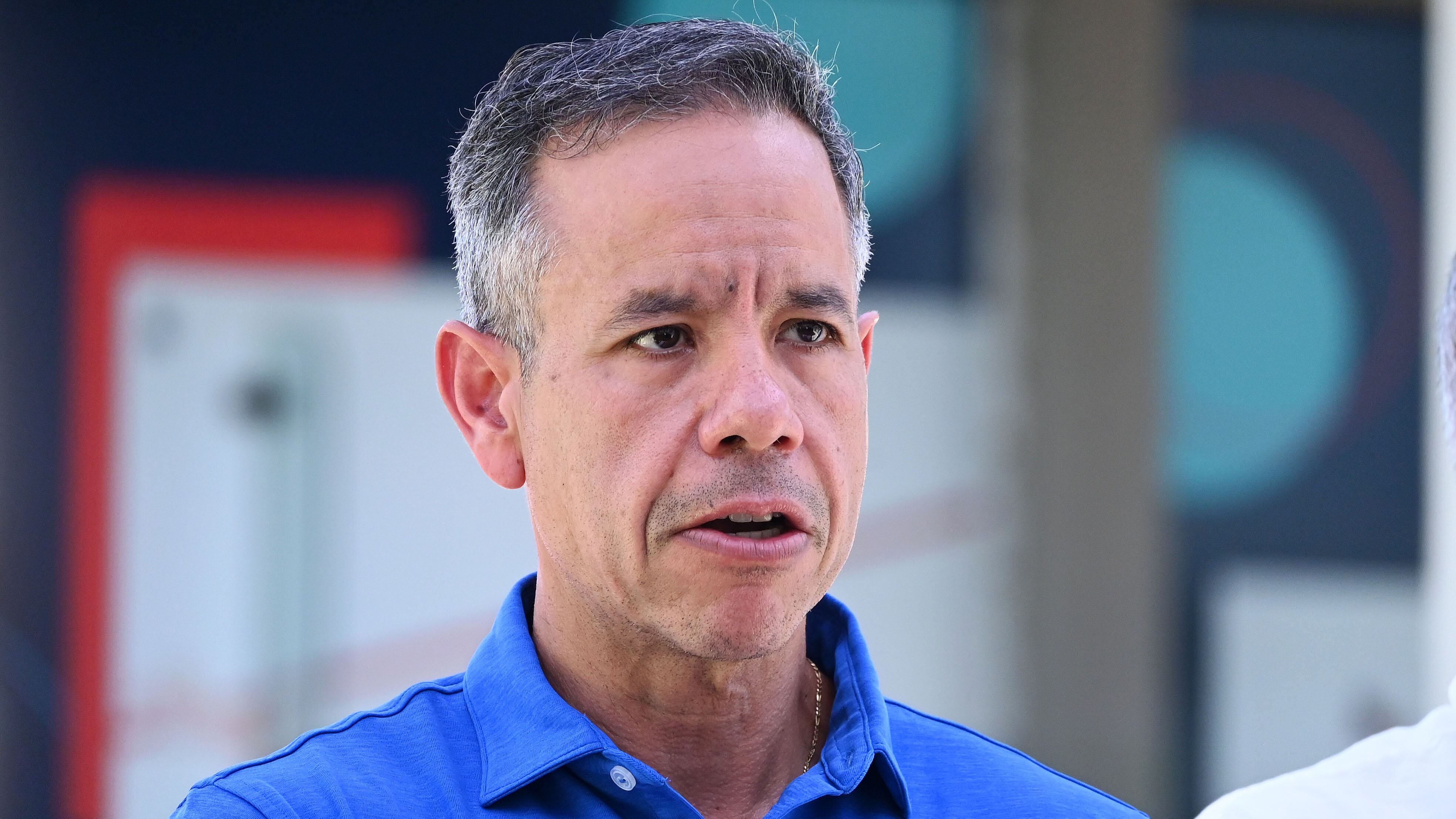 El alcalde de San Juan, Miguel Romero, anuncia la segunda fase de reconstrucción del Parque Central Hernan Padilla.