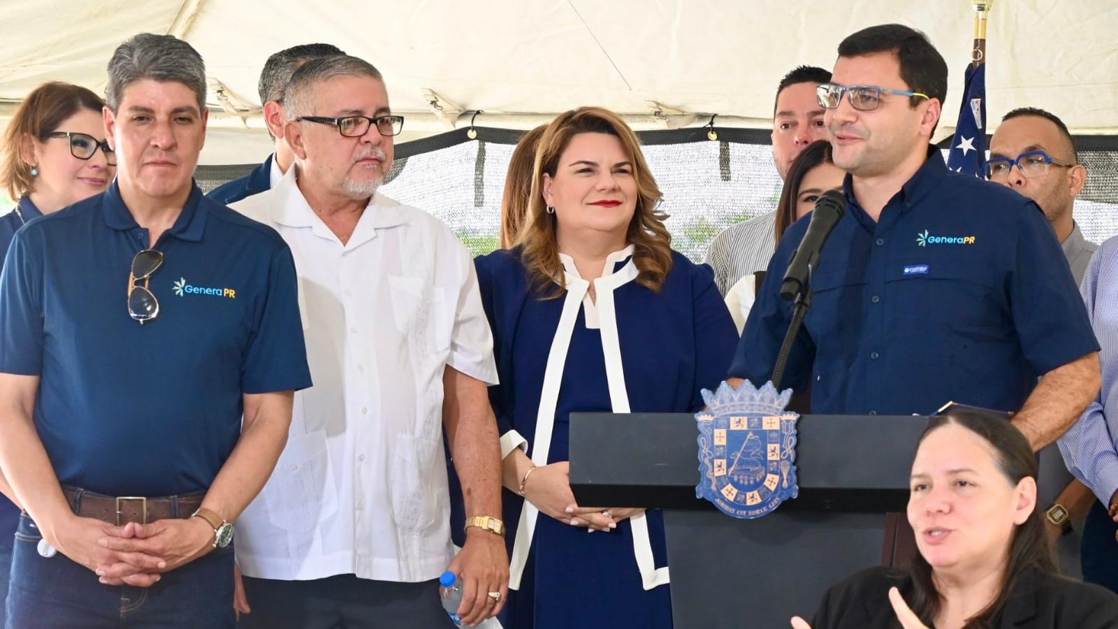 La gobernadora de Puerto Rico, Jenniffer González Colón.