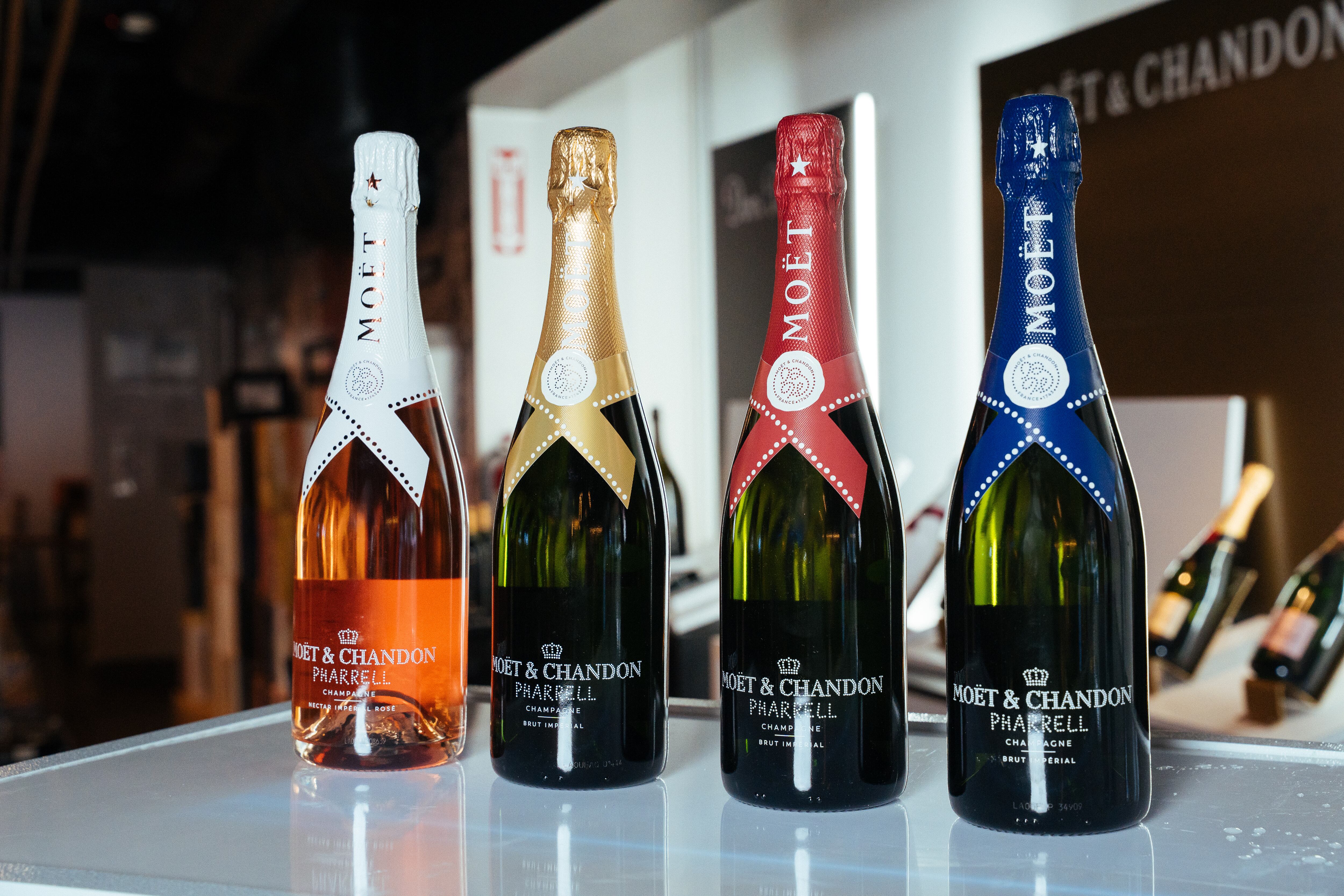 Moët & Chandon x Pharrell Williams está disponible en La Enoteca.