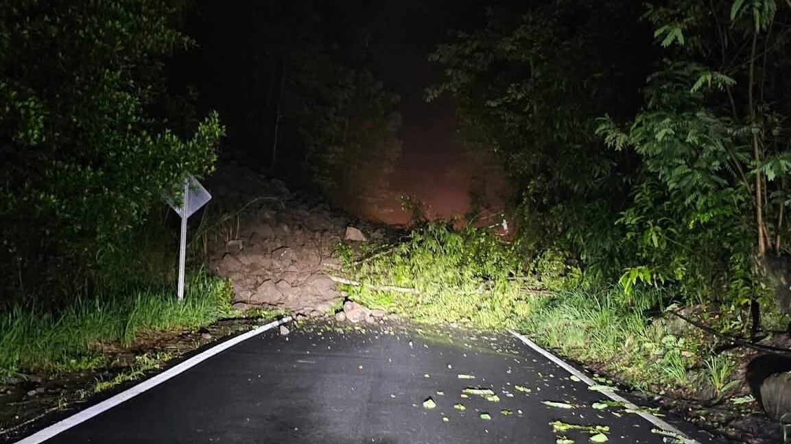 Deslizamiento en Ciales.