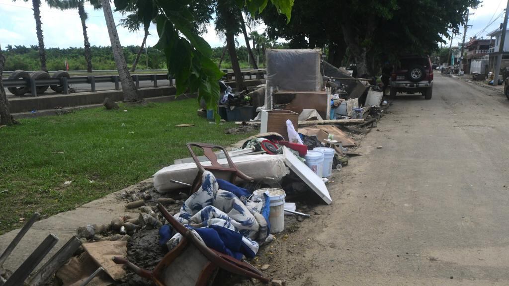 Comunidades afectadas por el paso del fenómeno atmosférico.