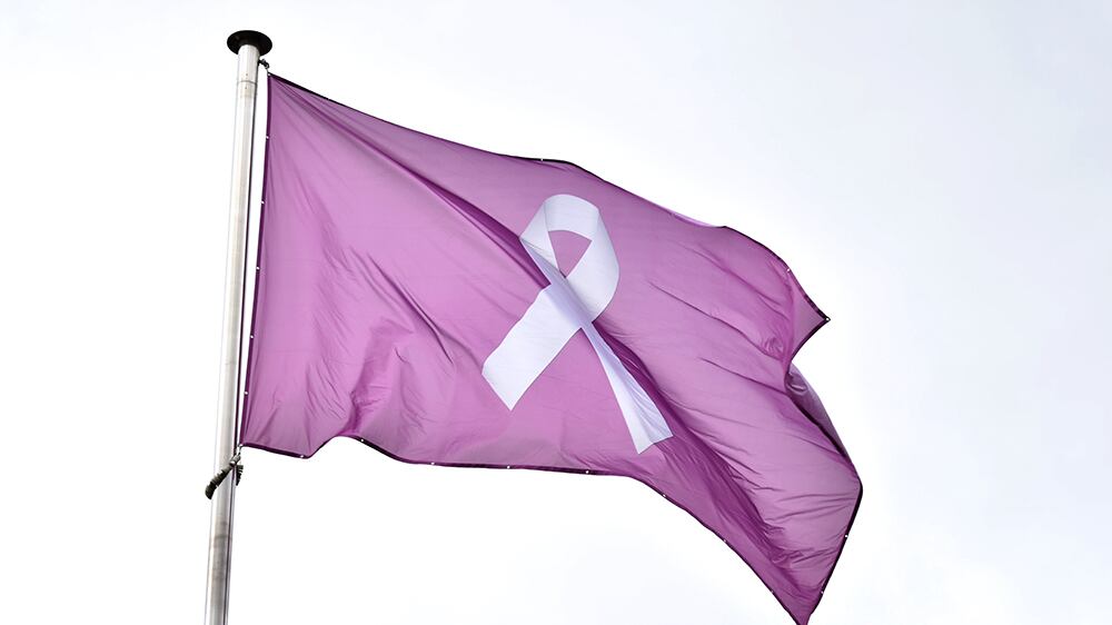 Bandera violeta.