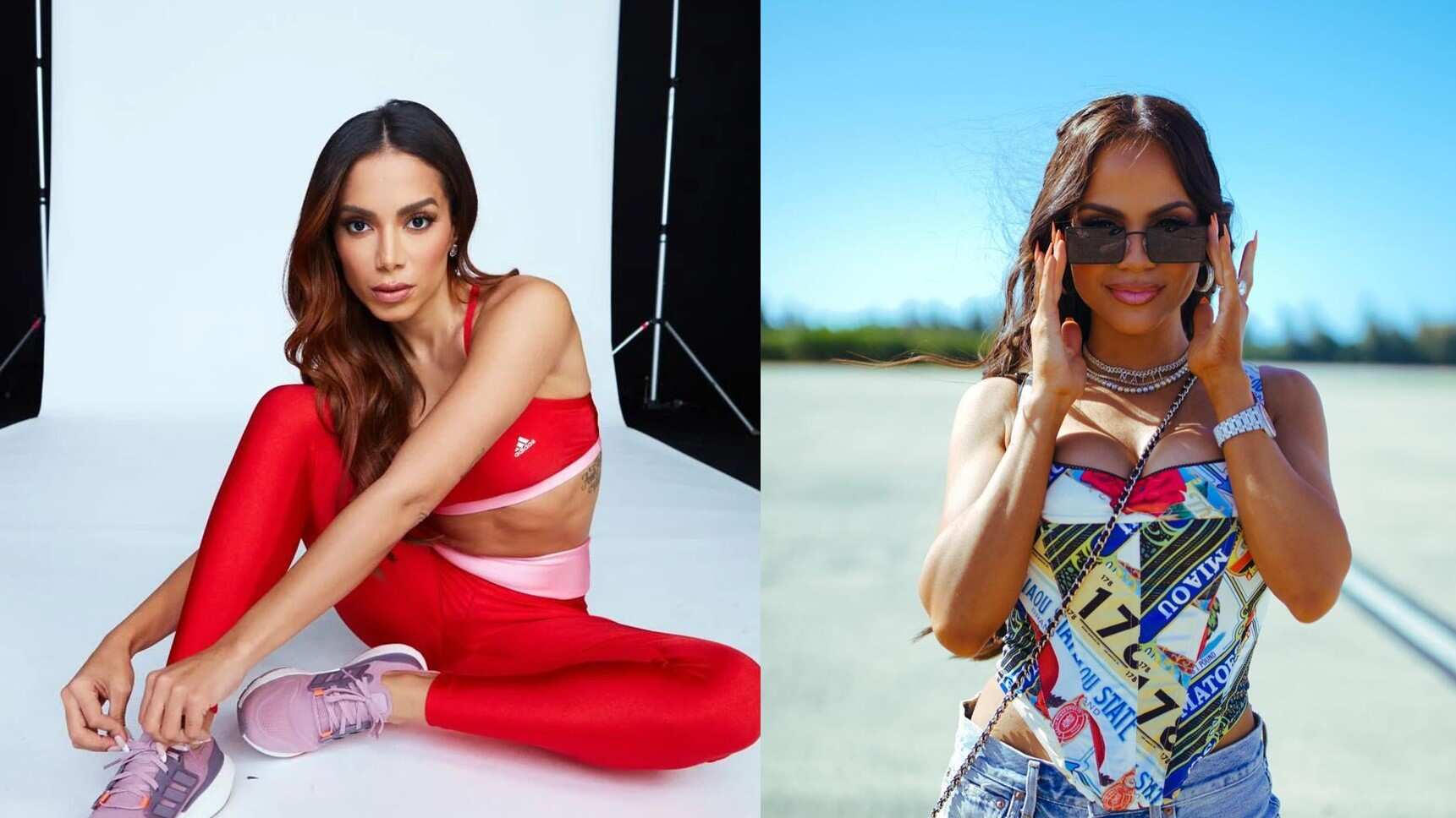 Anitta dijo durante una entrevista que Natti Natasha le había ayudado con algunas frases para decir en la cama