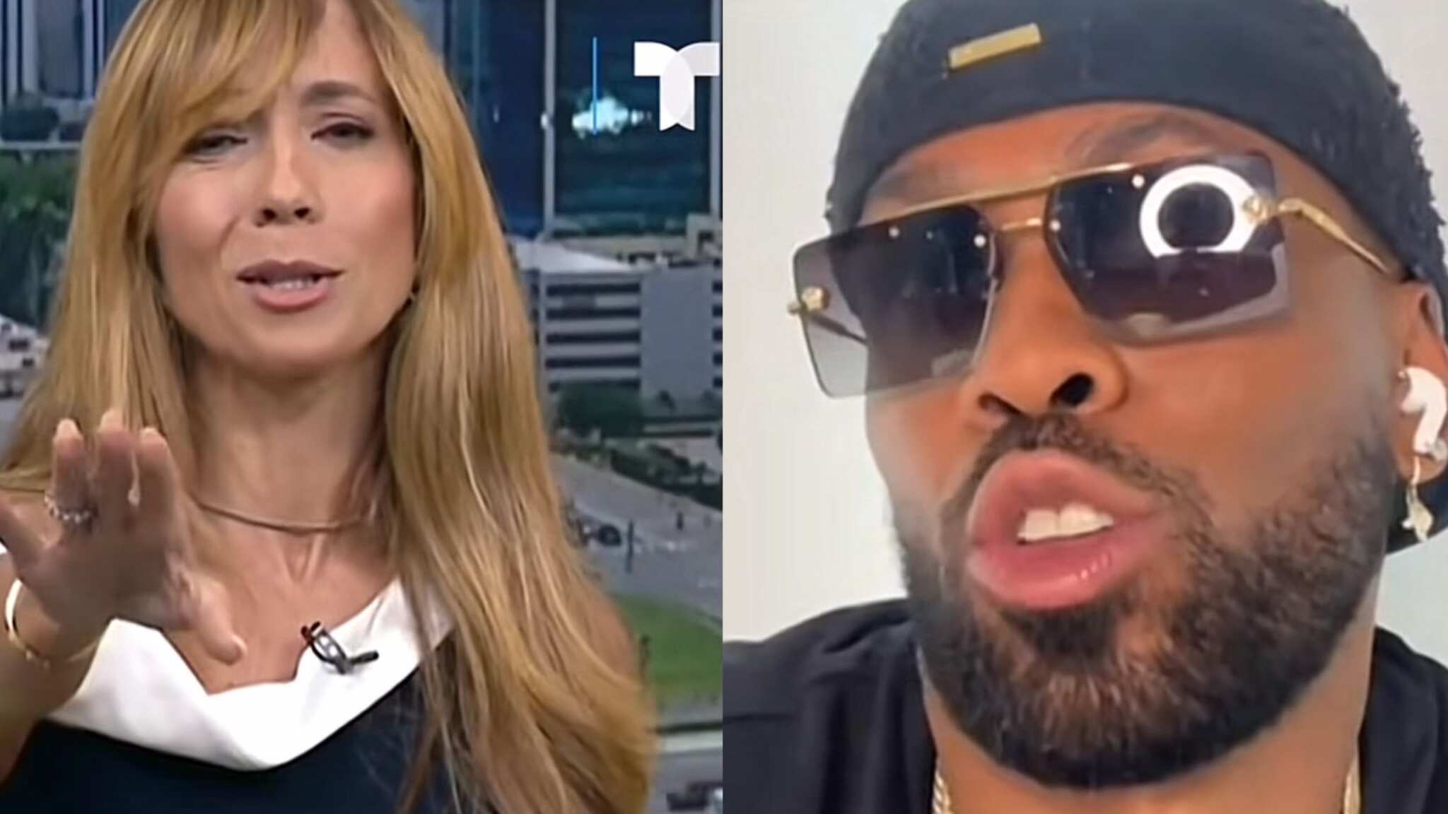 Alexandra Fuentes y José “La Melaza” Reyes.