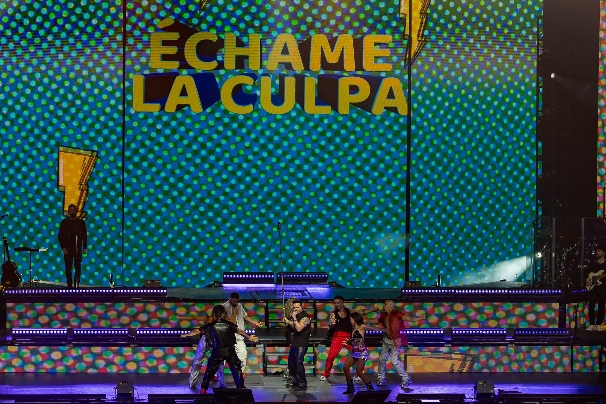 Concierto de Luis Fonsi en el Coliseo de Puerto Rico.