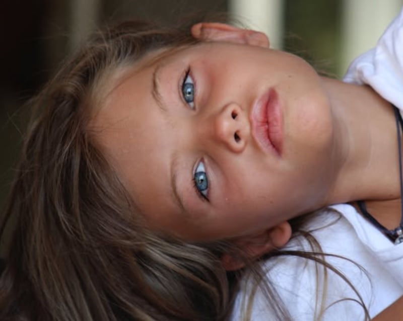 Thylane Blondeau cuando fue considerada como "la niña más linda del mundo"