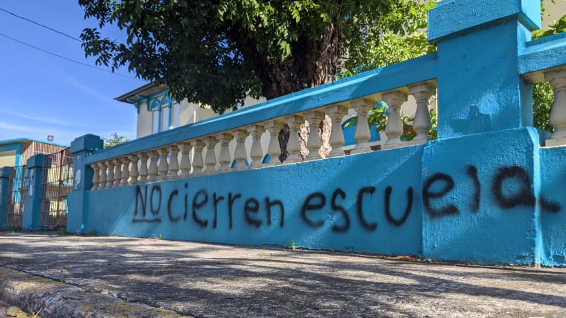 Cierre de escuelas.