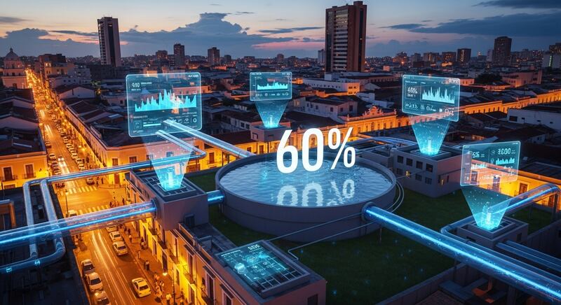 IA salva el agua en ciudades. - FW/Whisk