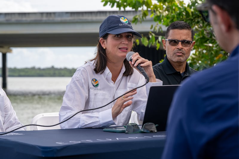 Conferencia de prensa del Programa del Estuario de la Bahía de San Juan