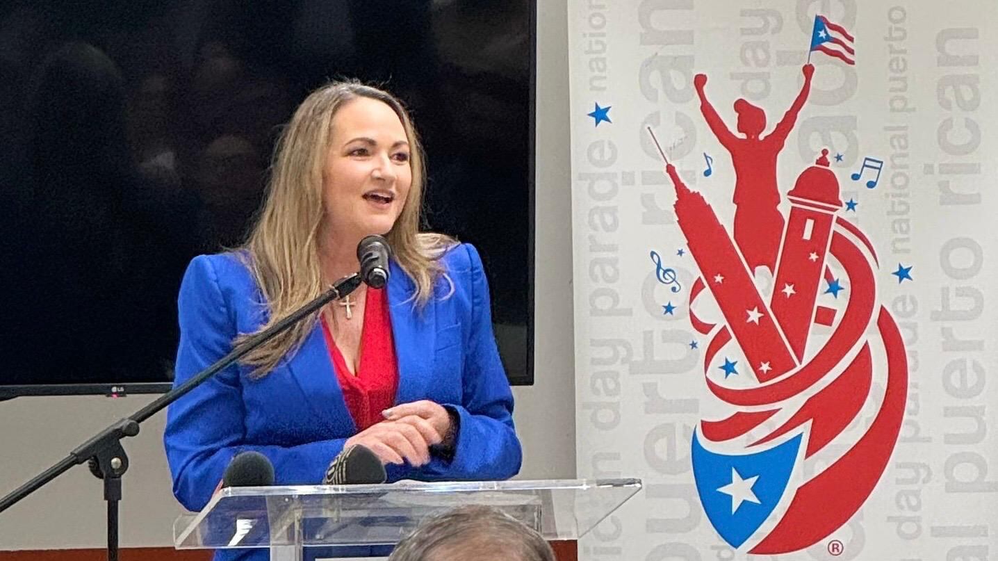 Meteoróloga puertorriqueña Deborah Martorell.