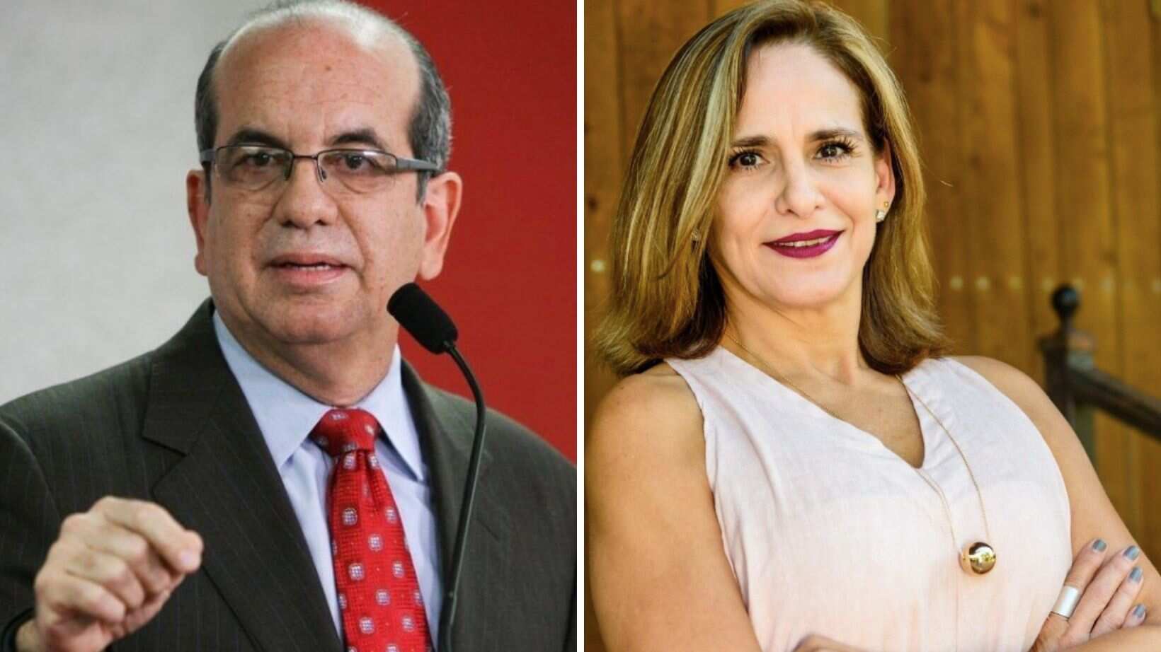 Aníbal Acevedo Vilá y Zoe Laboy