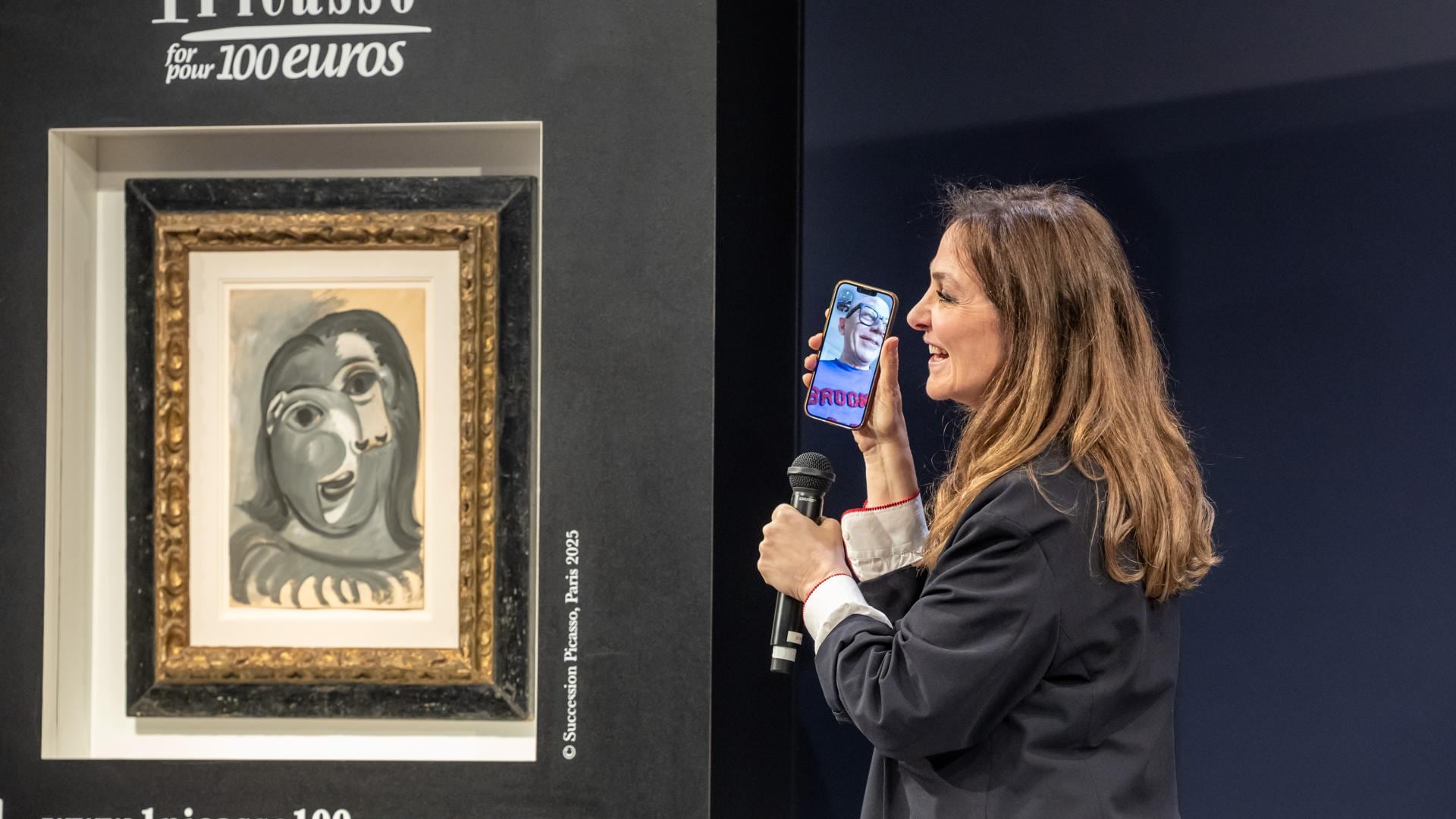 Un francés gana un Picasso valorado en un millón de euros en una rifa solidaria en París