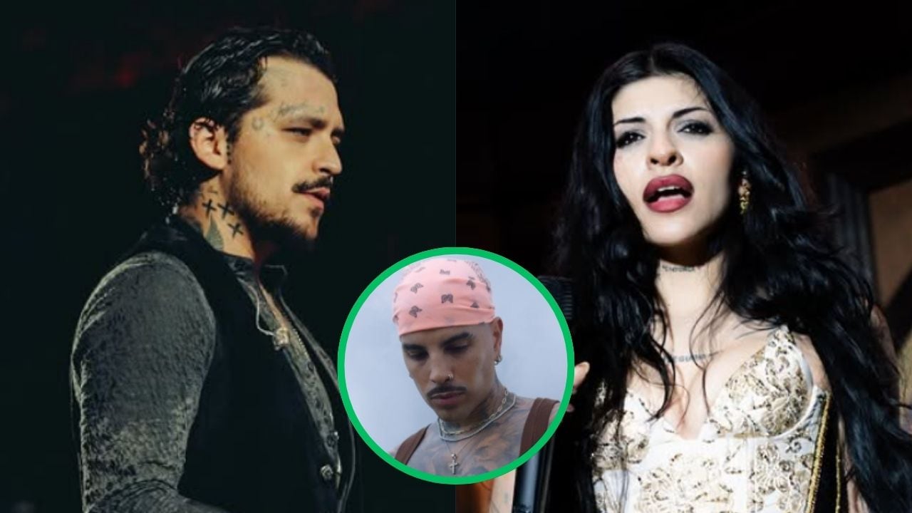 Nodal, Cazzu y Rauw Alejandro