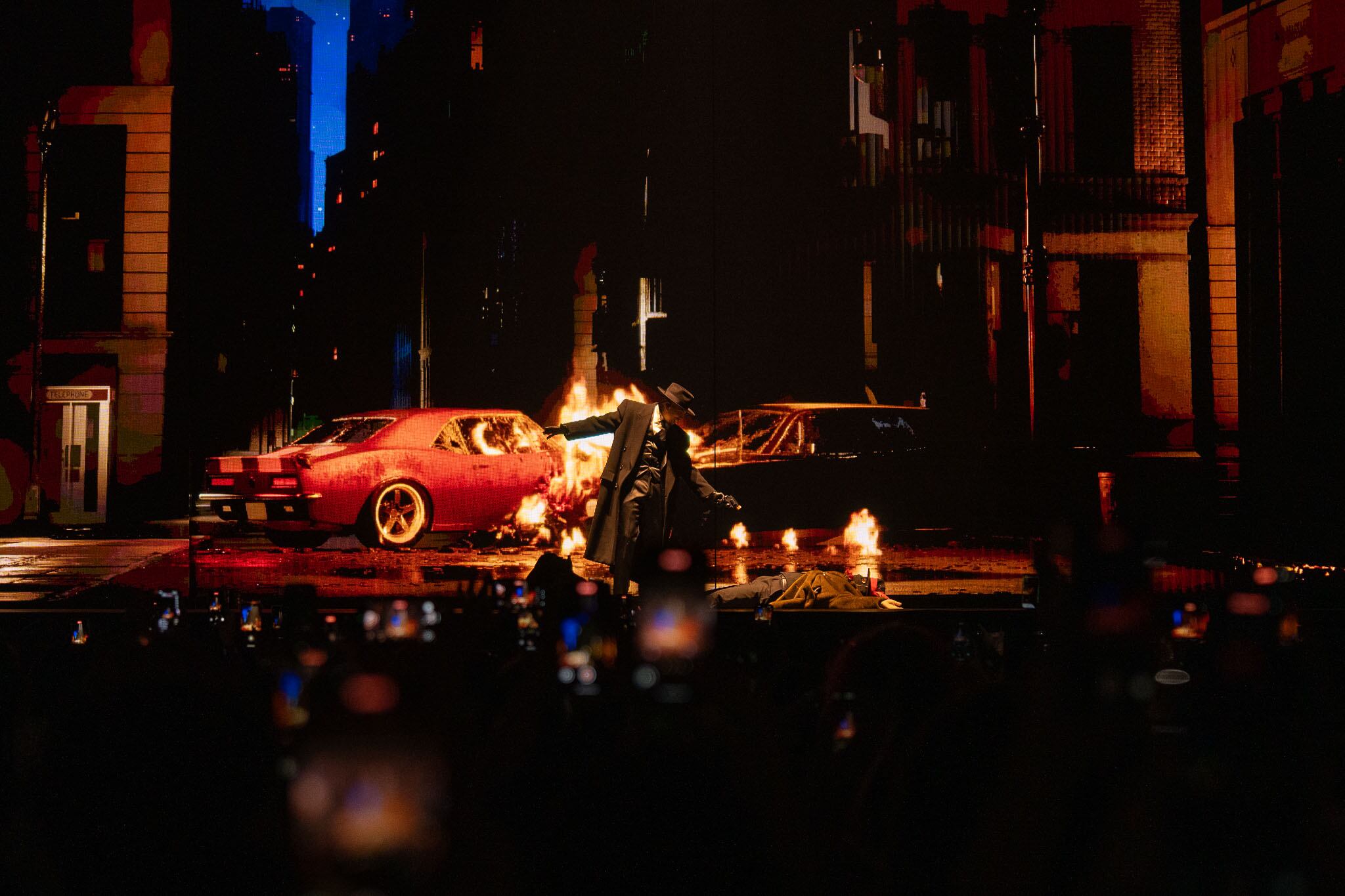 El exponente urbano se presentó en el Coliseo de Puerto Rico, José Miguel Agrelot.