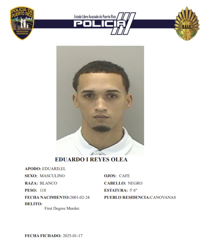 Eduardo Ismael Reyes Olea.