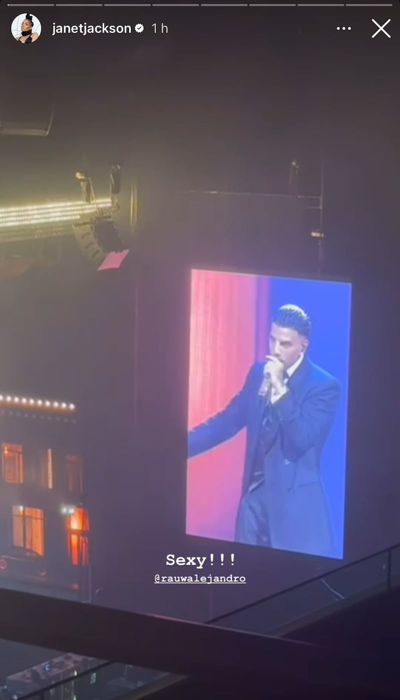 Janet Jackson concierto Rauw Alejandro