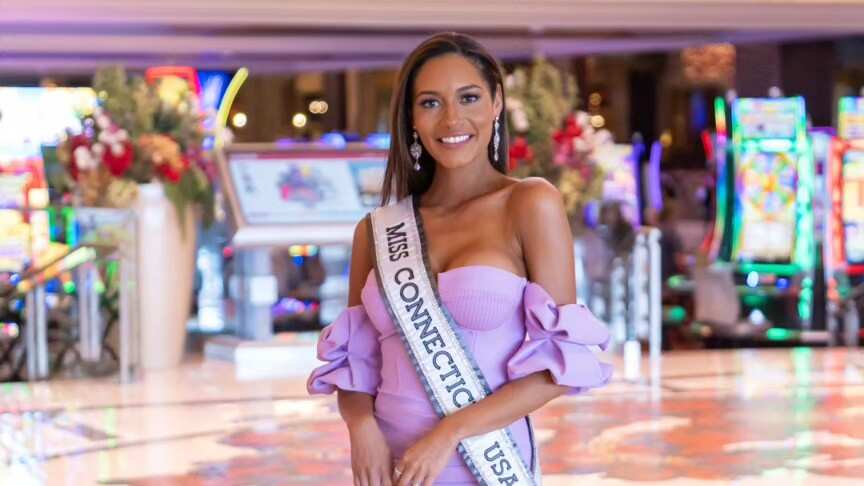 Karla Aponte Roque representa a Connecticut en Miss USA 2023.