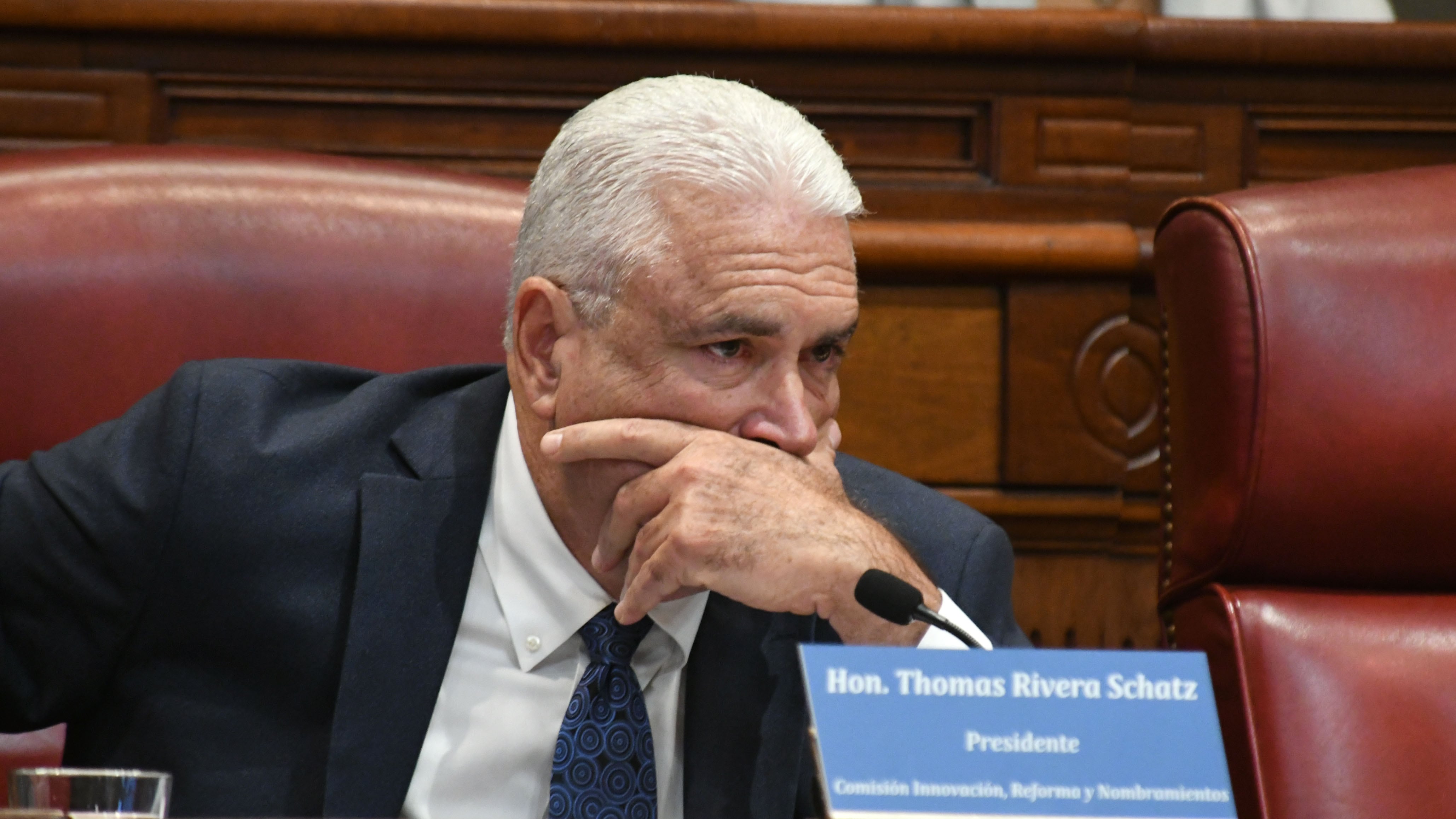 El presidente del Senado, Thomas Rivera Schatz