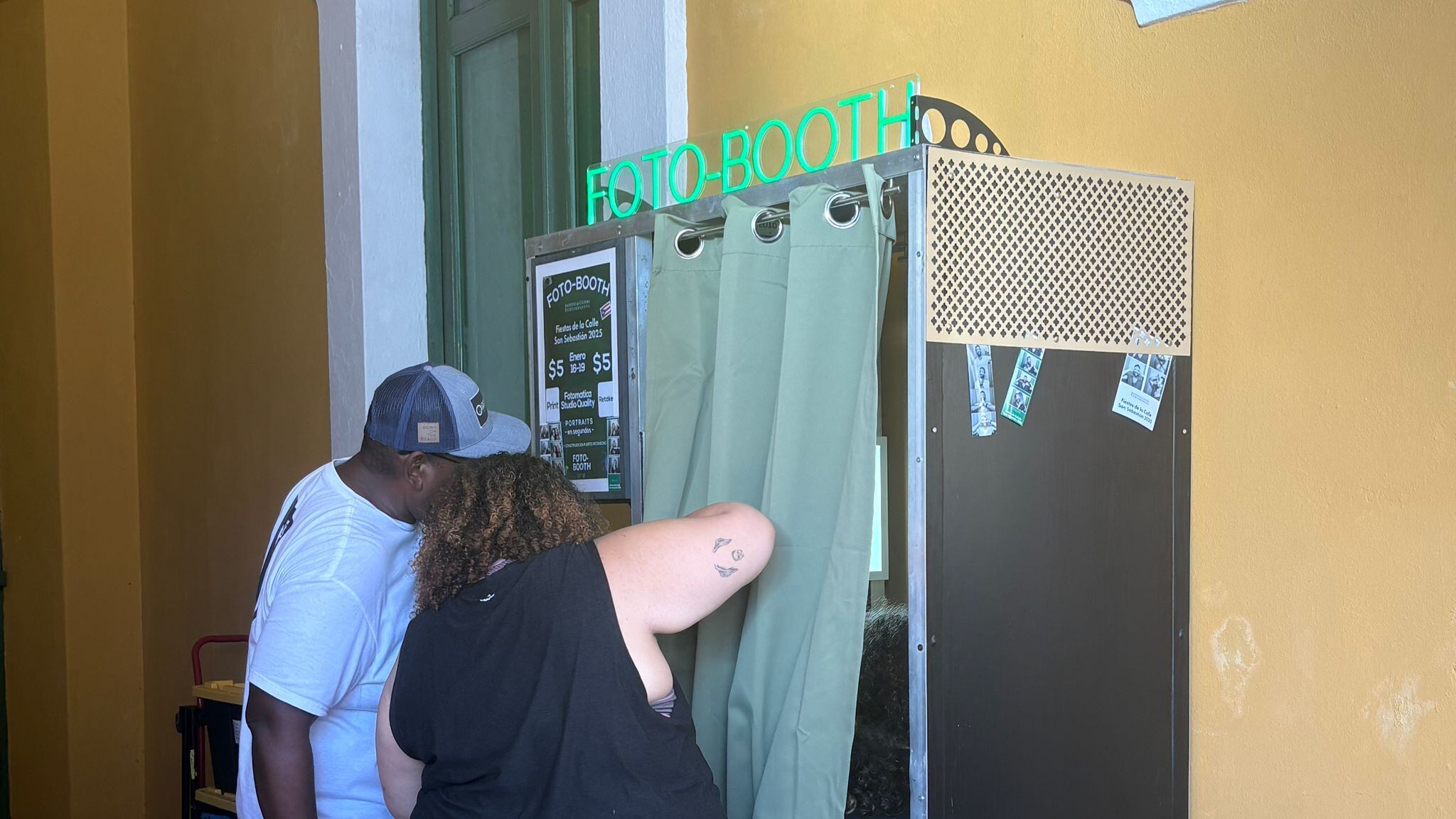 Foto Booth en las Fiestas de la Calle San Sebastián